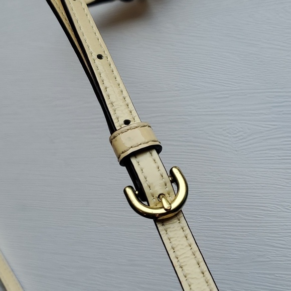 Coach Vintage Y2K Tan Bronze Yellow Classic C Monogram Crossbody Purse - Picture 5 of 12